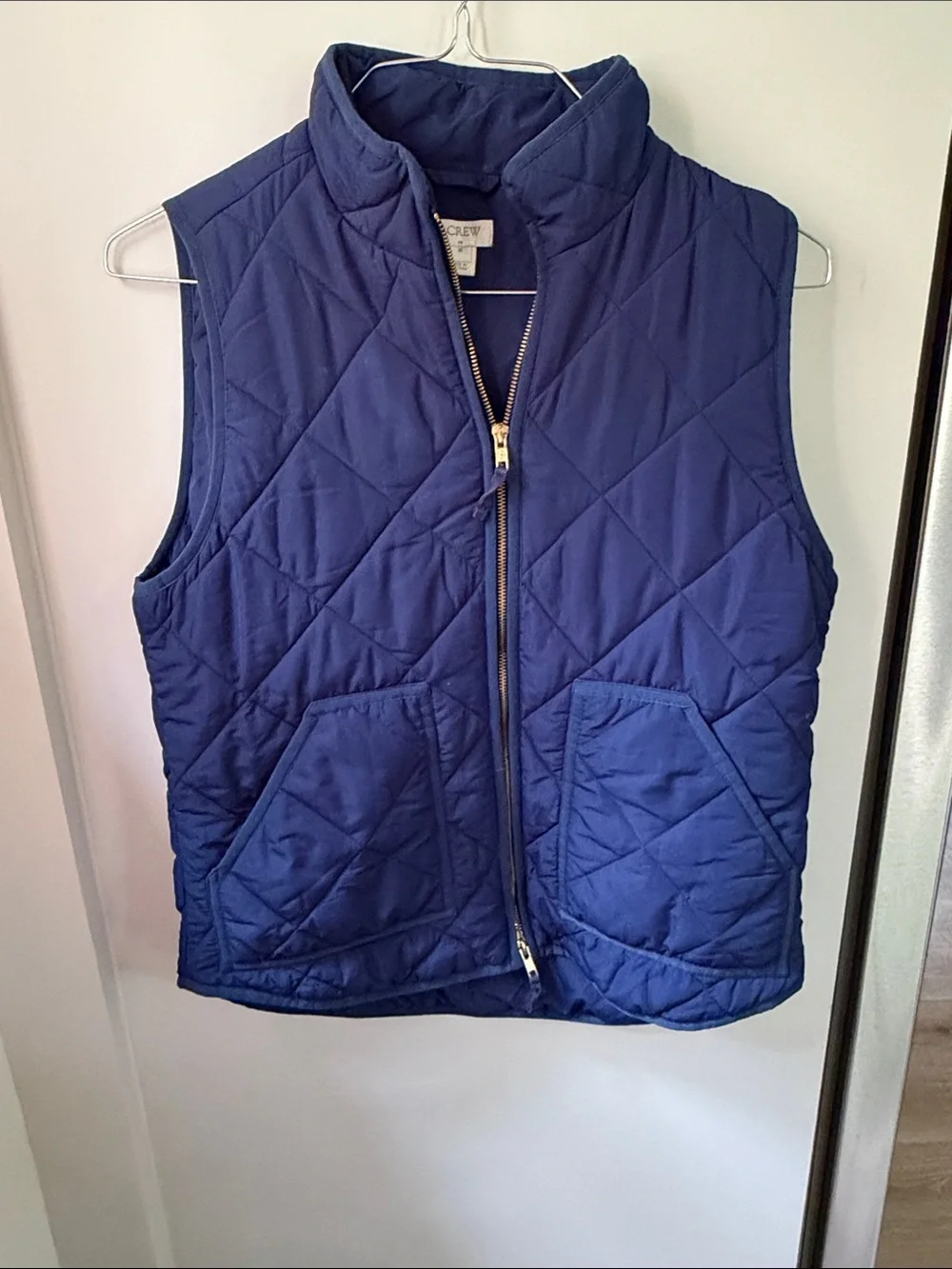 J crew quilted vest